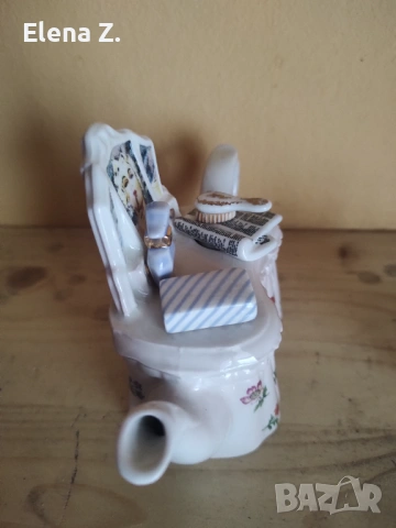 Paul Cardew малък чайник розова тоалетка - забележка, снимка 5 - Други - 53244384