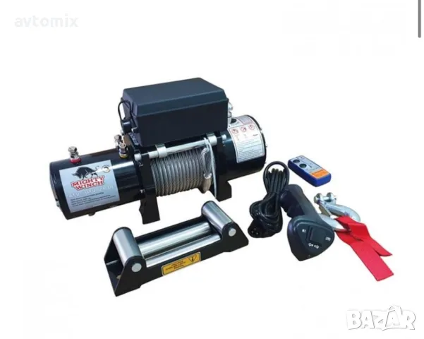 Електрическа лебедка 6000LBS, с дистанционно, 12V, до 2.72 т