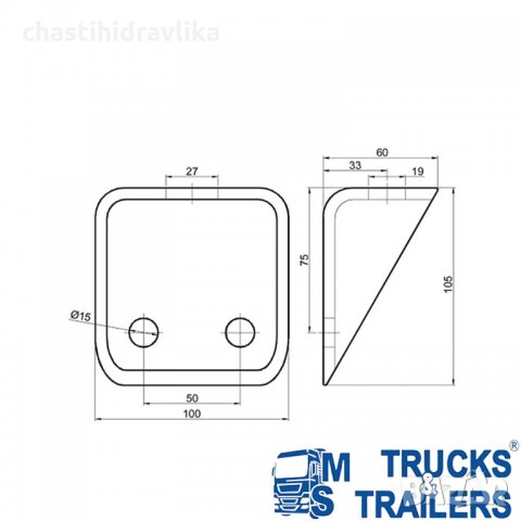 Монтажна планка поцинкована 45178110, снимка 2 - Части - 33967776