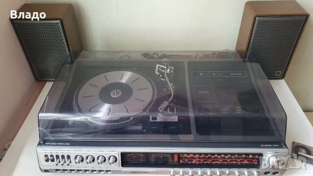 GRUNDIG HI FI STUDIO RPC 310 Vintage + тонколони Compact Box 250a
