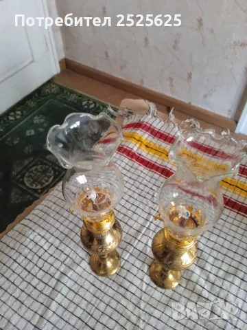 Две газени лампички-декорация, снимка 4 - Колекции - 47147269