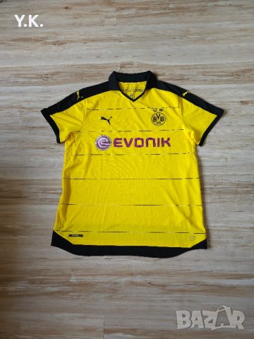 Оригинална мъжка тениска Puma DryCell x Borussia 09 Dortmund x Sokratis / Season 15-16 (Home), снимка 1 - Тениски - 42337497