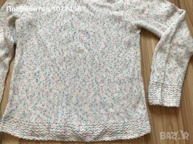 Дамски Вълнен Пуловер Плетени Пуловери Блузи Отличен подарък за зимата, снимка 7 - Блузи с дълъг ръкав и пуловери - 31084435