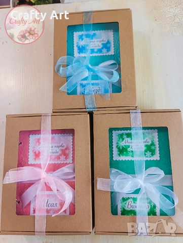 Коледен бебешки албум "Моята първа Коледа" , снимка 2 - Декорация за дома - 52419125