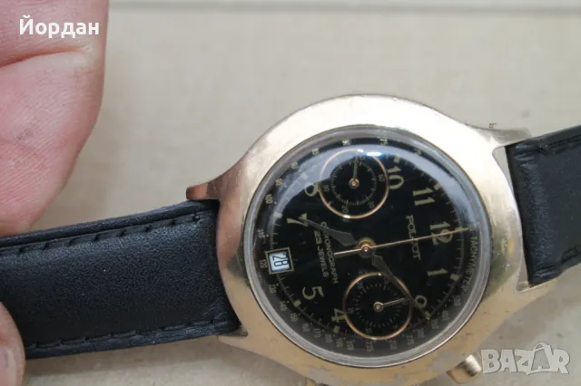 СССР часовник ''Полет'' хронограф, снимка 14 - Мъжки - 47903143