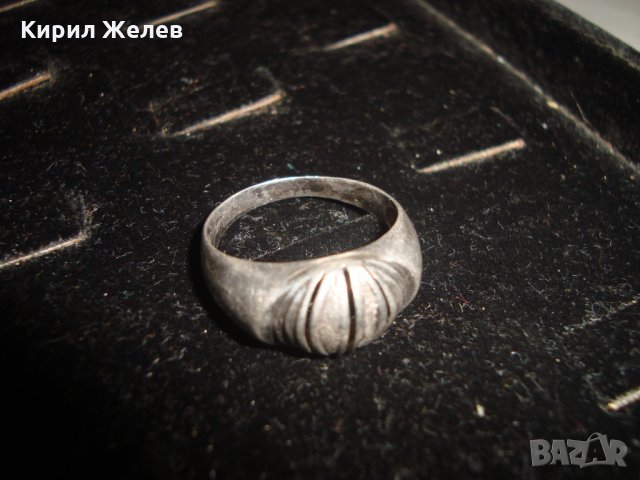 СРЕБЪРЕН АРТ ПРЪСТЕН МАЙСТОРСКА РЪЧНА ИЗРАБОТКА ВИНТИДЖ СТИЛ 17541, снимка 13 - Пръстени - 31309303