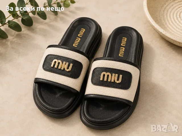 Miu Miu Дамски Чехли Миу Миу Код A1848