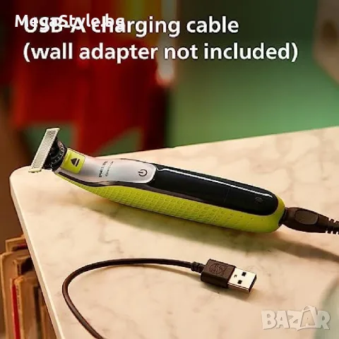 Чисто нов тример Philips OneBlade 360 QP2734/30 – Сухо и мокро бръснене, снимка 2 - Електрически самобръсначки - 55815871