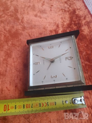 Стар настолен будилник , снимка 2 - Колекции - 42236436