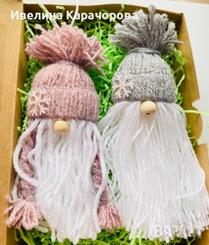 Коледни гномчета , снимка 12 - Декорация за дома - 52488520