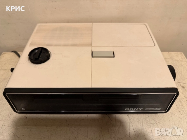 SONY DIGIMATIC ICF-C 570L Радио часовник, снимка 3 - Радиокасетофони, транзистори - 52897724