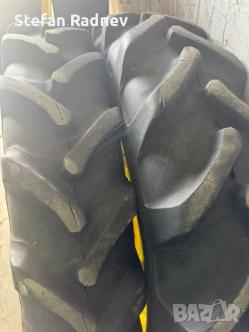 4 бр. тесни гуми с джанти за редови обработки - John Deere (230/95-32 - 230/95-48) /// N02021, снимка 4 - Селскостопанска техника - 51662485