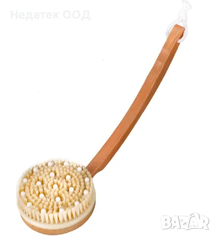 Четка за масаж, Дървена, 37 см.