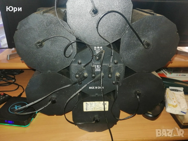 Продавам 6-канална светлинна инсталация с музикално управление, снимка 4 - Друга електроника - 52586740