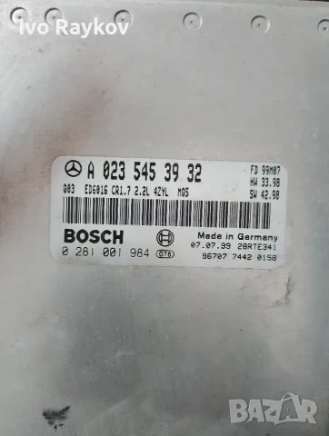 Компютър ,ECU MERCEDES VITO W638 , 0235453932 , 0281001984 , снимка 2 - Части - 56152228