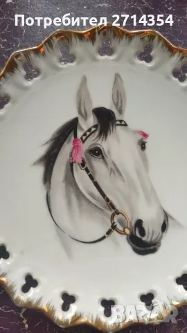 Порцеланова чиния декорация 