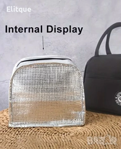 Термочанта Lunch Box – Идеалният избор за обяд, пикник и пътуване!, снимка 8 - Декорация за дома - 53216279