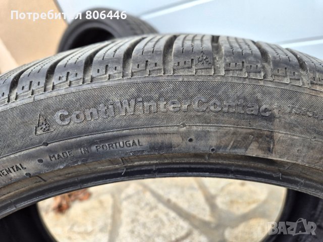 Зимни гуми Continental XL 275.35.20 и 245.40.20 спортпакет BMW F01, снимка 2 - Гуми и джанти - 44354645