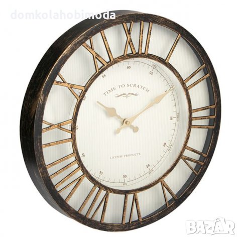 Стенен часовник, Декоративни цифри, Пластмаса,41 см, снимка 1 - Стенни часовници - 38575823