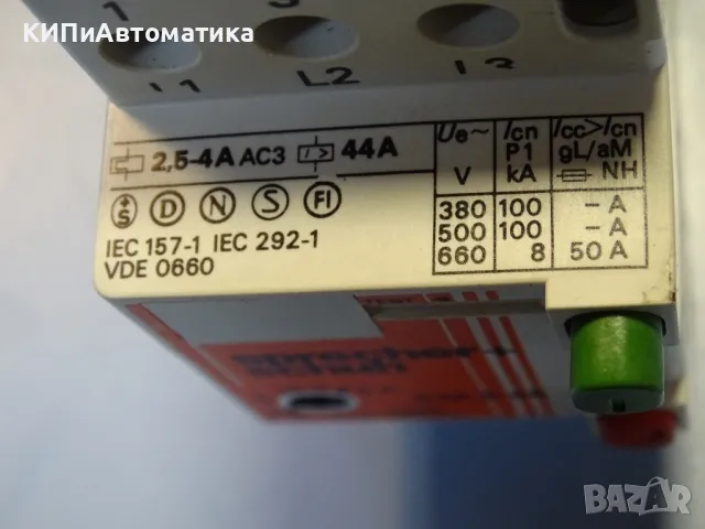 Моторна защита Sprecher+Schuh KTA 3-25 1.6/2.5A overload relay motor control, снимка 5 - Резервни части за машини - 48546564