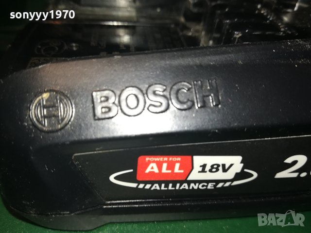 BOSCH LI-ION BATTERY PACK 0611231119, снимка 3 - Винтоверти - 42873311