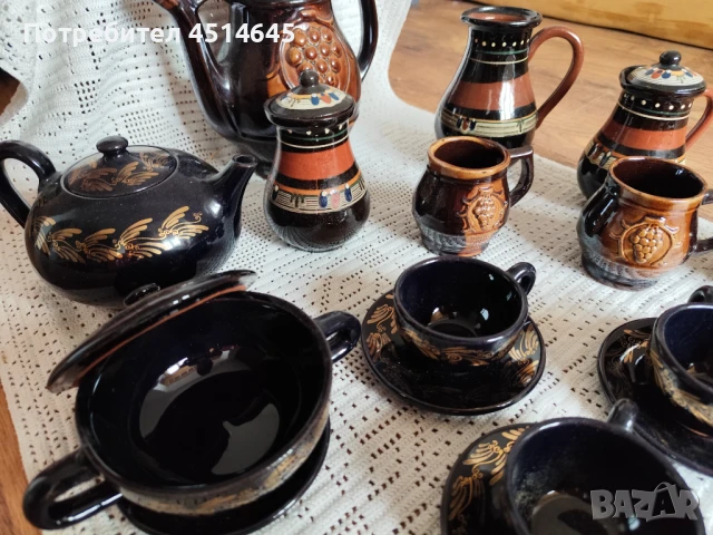 Сервизи за кафе и вино ретро стил , снимка 2 - Сервизи - 51165540