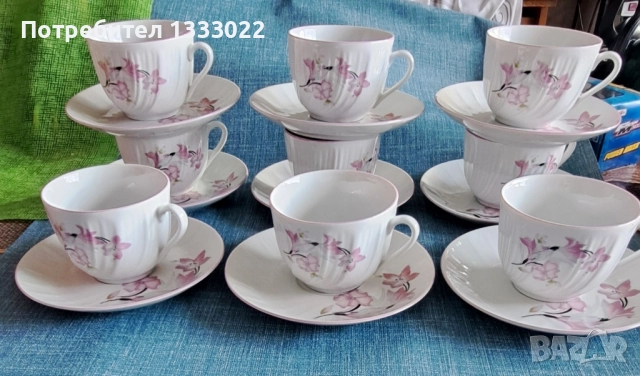 Порцеланови чаши , снимка 3 - Чаши - 52470926