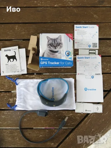 Проследяващо устройство Tractive GPS CAT за котка