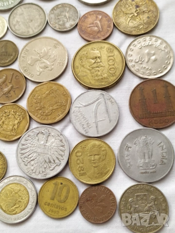 Стари монети от цял свят, снимка 4 - Нумизматика и бонистика - 53332451