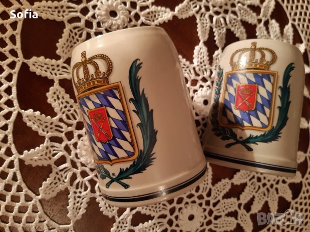 Подарък-Колекция ХАЛБИ Порцелан/Подарък/ Немски керамични нови корона от 80те, снимка 5 - Колекции - 32145229
