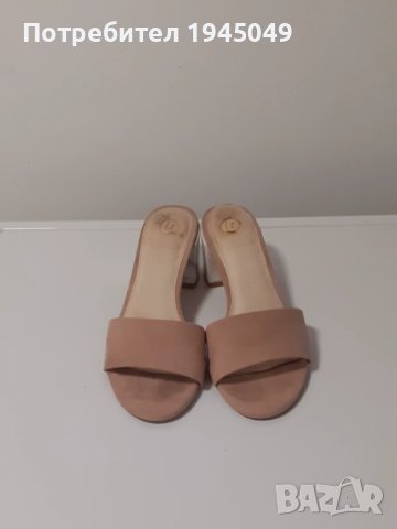 Елегантни дамски чехли - 38 номер, снимка 7 - Чехли - 50941824