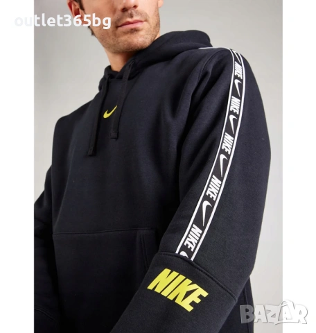 Мъжки екип Nike - Repeat Men Black Tracksuit Оригинал Код 840, снимка 3 - Спортни дрехи, екипи - 54212656