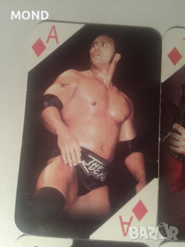 Стари карти с кечисти - WWE, снимка 10 - Колекции - 52866818