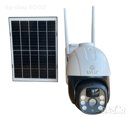 Външна Камера за Наблюдение Със Соларен Панел ,AI, Wi-Fi, 4G SIM, 12MP, IP67, ICSEE, снимка 6 - Комплекти за видеонаблюдение - 54148951