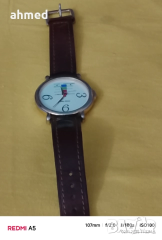 Стар швейцарски часовник raboti pervektno, снимка 3 - Мъжки - 52262260