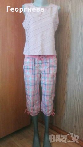 Комплект в розово - бермуди и потник👖👗🍀M(40)р-р❤🌹1070