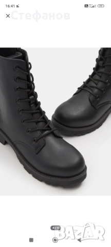 Дамски кожени боти, снимка 7 - Дамски боти - 52432713