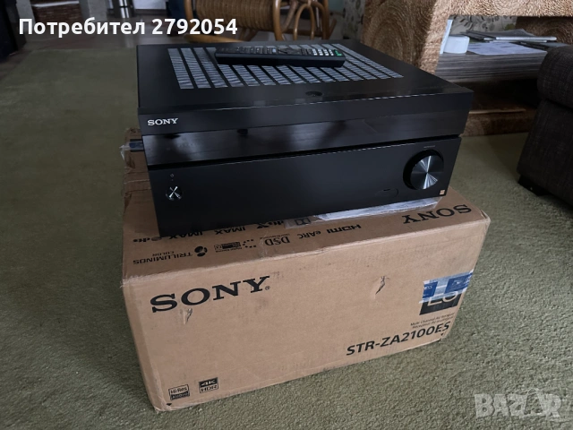 Аудио-видео ресиийвер SONY STR-ZA2100ES 7.1 / 9.1 фантом, снимка 3 - Ресийвъри, усилватели, смесителни пултове - 53309642