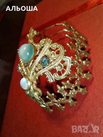 КРАСИВО СТАРИННО УКРАШЕНИЕ С КАМЪНИ, снимка 2 - Други ценни предмети - 35273957