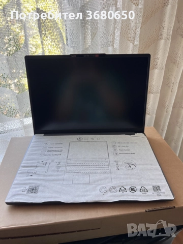 ЧИСТО НОВ Lenovo IdeaPad Slim 3 i7 / 24GB / 1TB + мишка, снимка 3 - Лаптопи за дома - 56175963