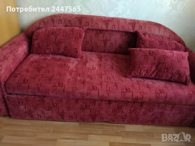 Диван със функция за сън., снимка 2 - Дивани и мека мебел - 53887538