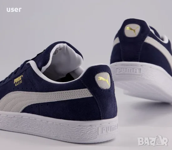 100% Оригинални чисто-нови мъжки сникърси от естествен велур PUMA SUEDE CLASSIC! , снимка 7 - Спортни обувки - 55806245