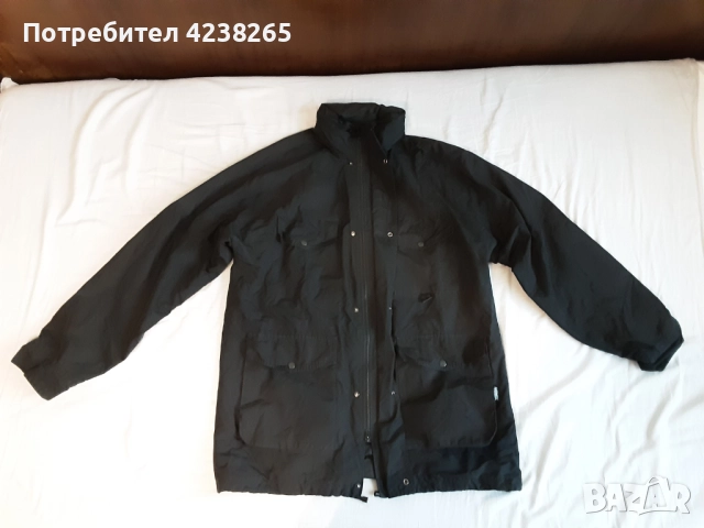 яке "Hi Tech" XL черно с качулка, снимка 2 - Якета - 52302328