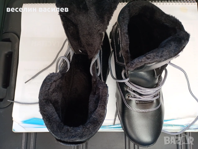 Топли Зимни обувки 43, снимка 3 - Мъжки боти - 53071405