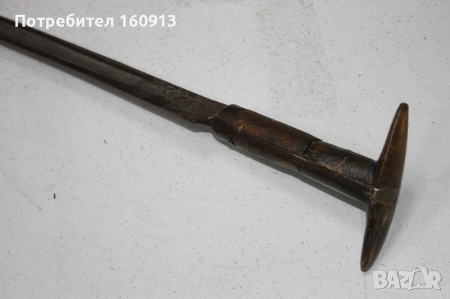 Оригинален Зейбешки Османски ятаган с богато острие., снимка 16 - Антикварни и старинни предмети - 52048321