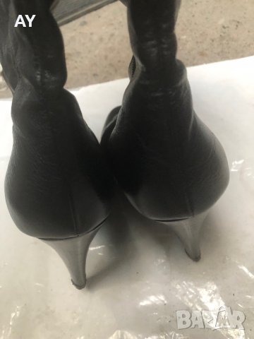 Дамски боти естествена кожа, снимка 7 - Дамски боти - 34879347