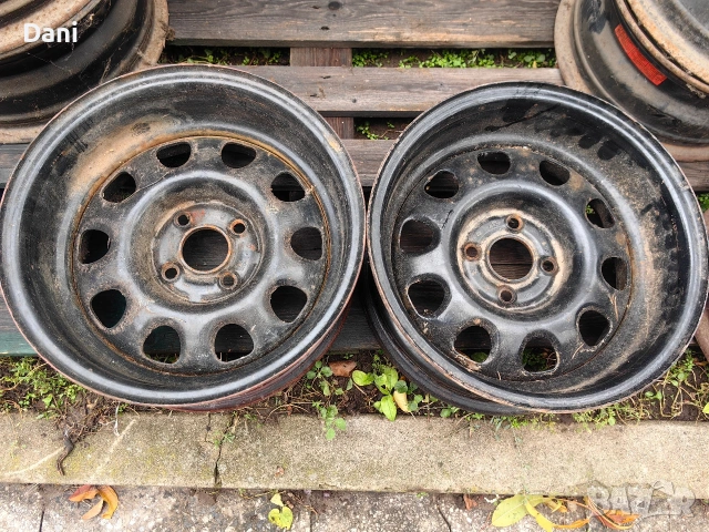 Обърнати джанти 14" 4х100мм.