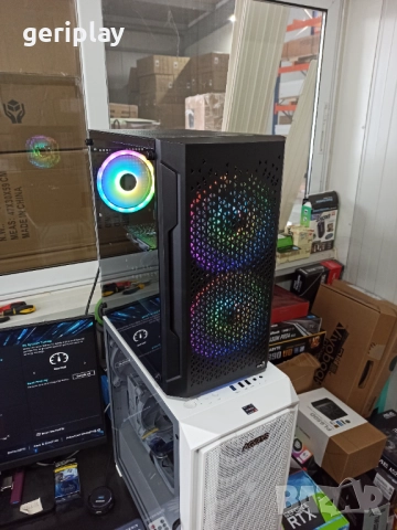 Геймърски компютър 10/16-Ядрен Intel i5 / 16Gb Видеокарта / 32Gb RAM / SSD 1Tb / 650Watt, снимка 2 - Геймърски - 51545483
