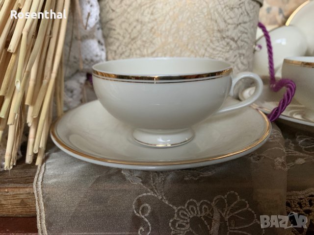 Винтидж сервиз за чай/капучино Стар чешки порцелан, снимка 2 - Сервизи - 31095517