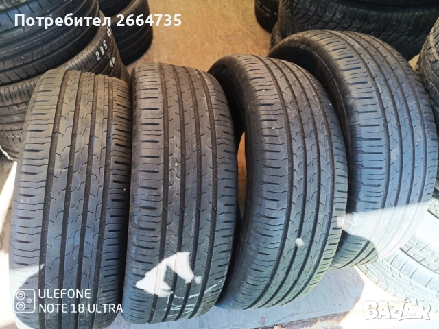 4 броя летни гуми 215/60/16 Continental